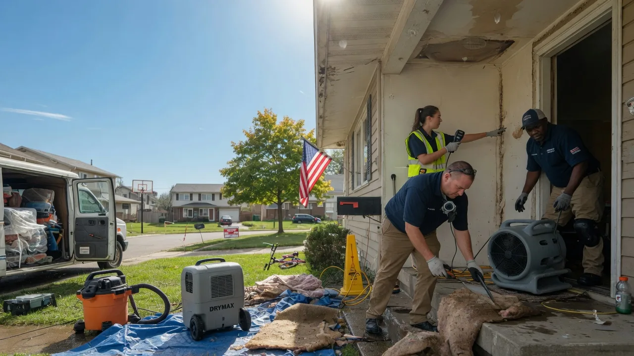 Water Damage Restoration in Logan, KS near me